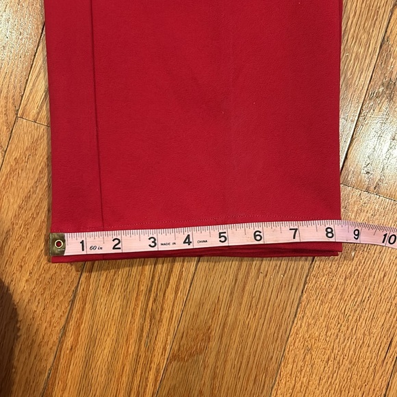 St. John Sport Essentials by Marie Gray Red Pant Trouser - Picture 9 of 9